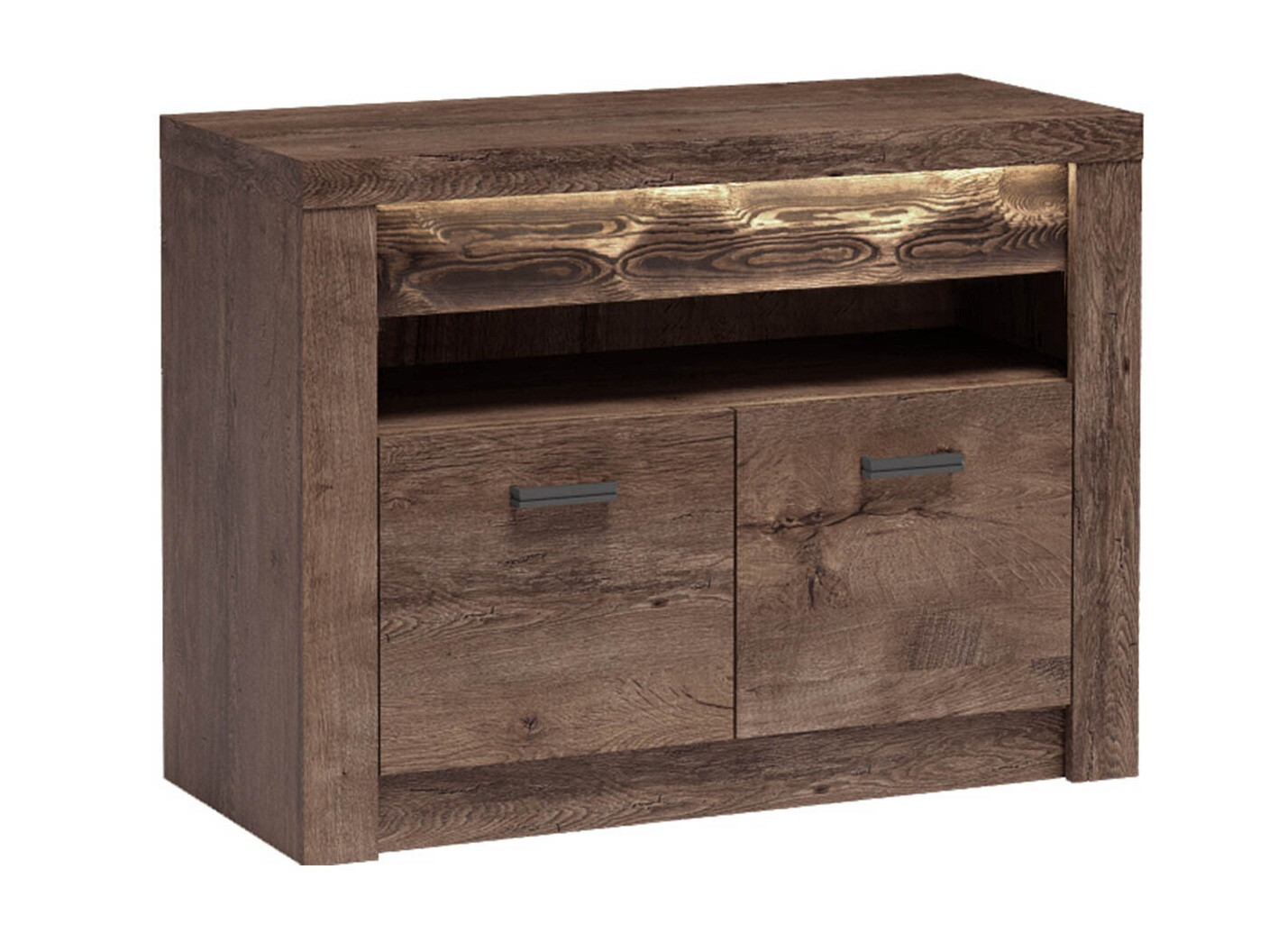 ТВ шкаф Serfeno 107 (Тъмен ясен)