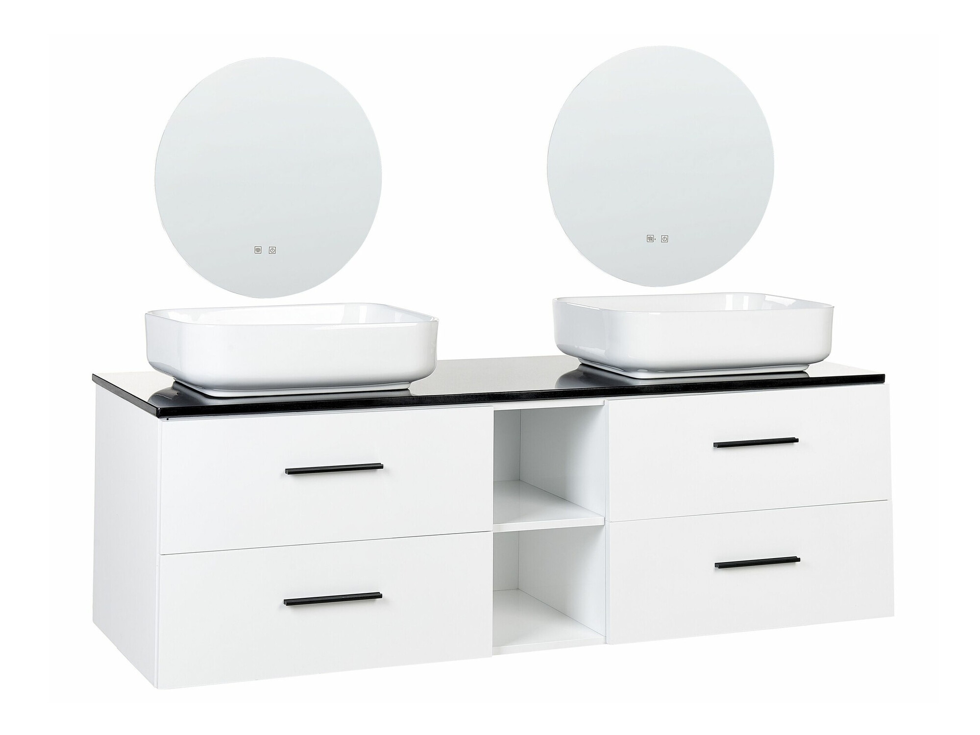 Комплект за баня Berwyn 2376 (Бял)