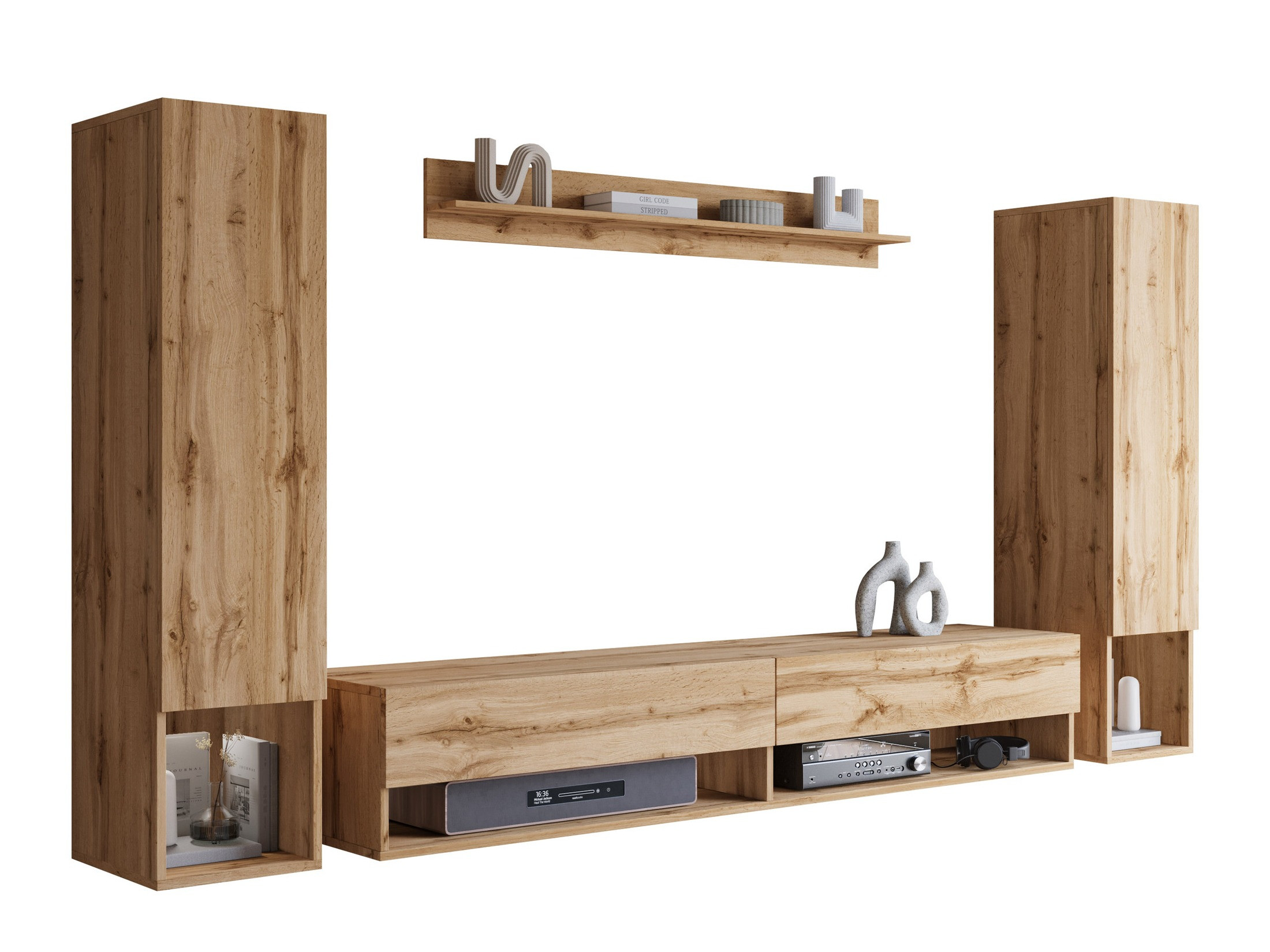 Комплект за хол Sarasota 176 (Дъб уотан)