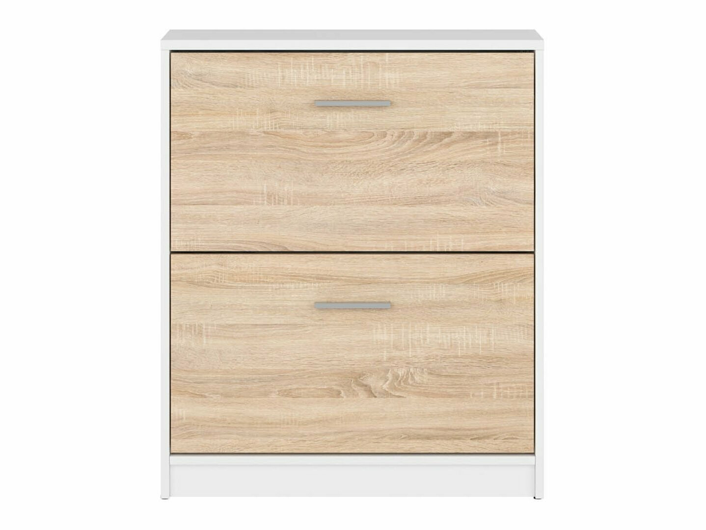 Шкаф за обувки Novsore 112 (Сонома дъб + Бял)