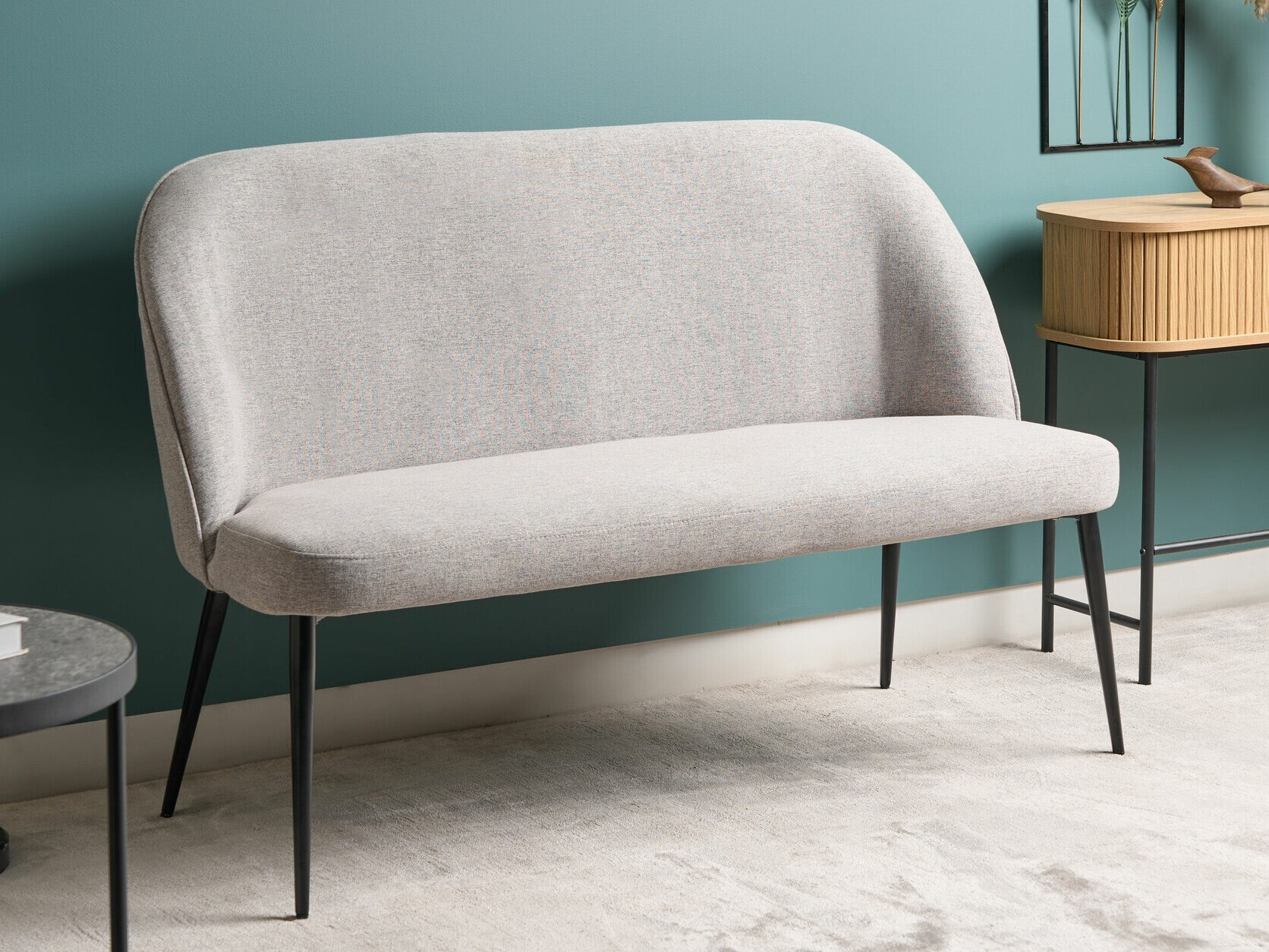 Тапицирана пейка Berwyn 2379 (Сив)