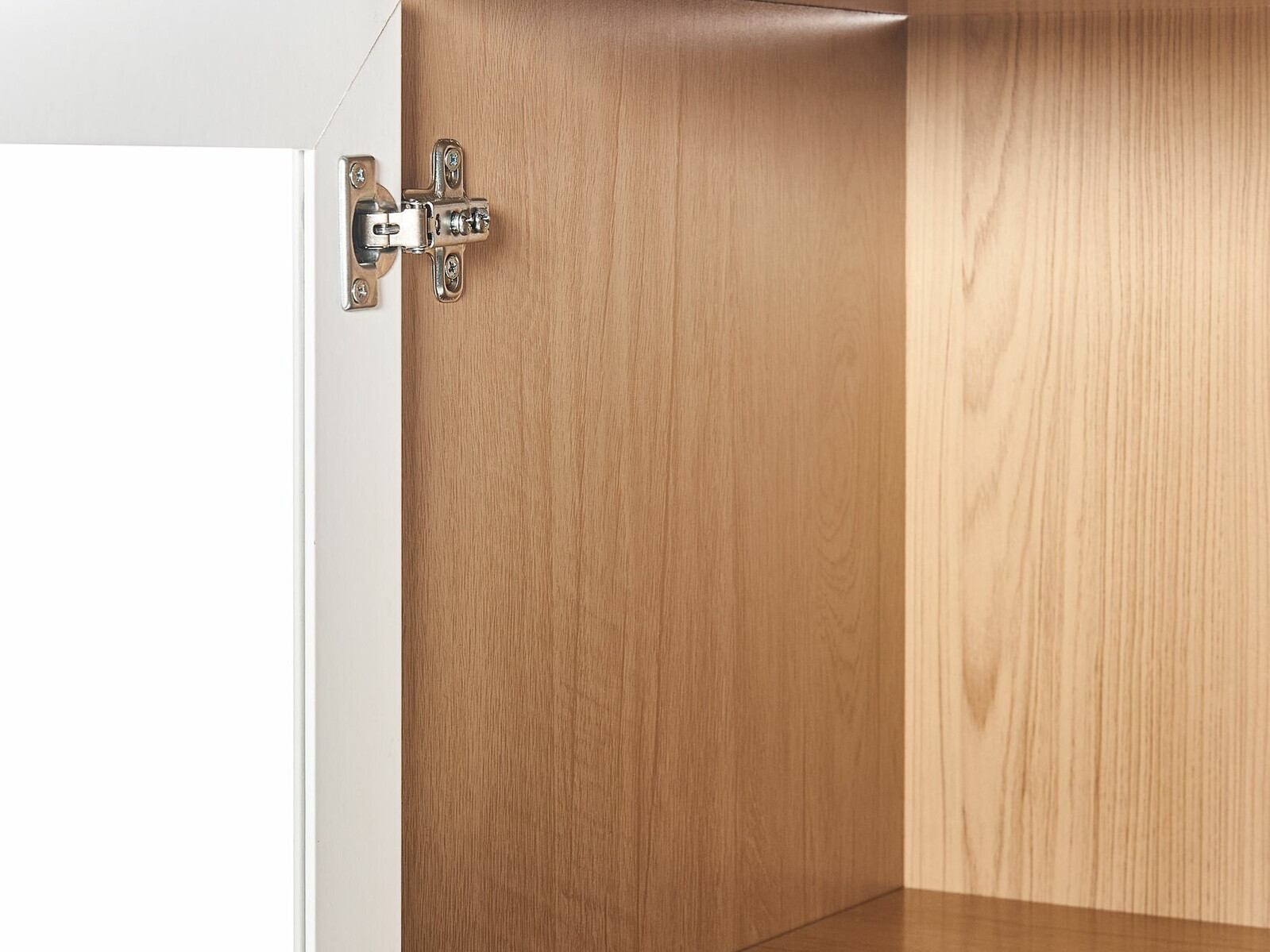 Етажерка Berwyn 2386 (Бял + Ярък дърво)