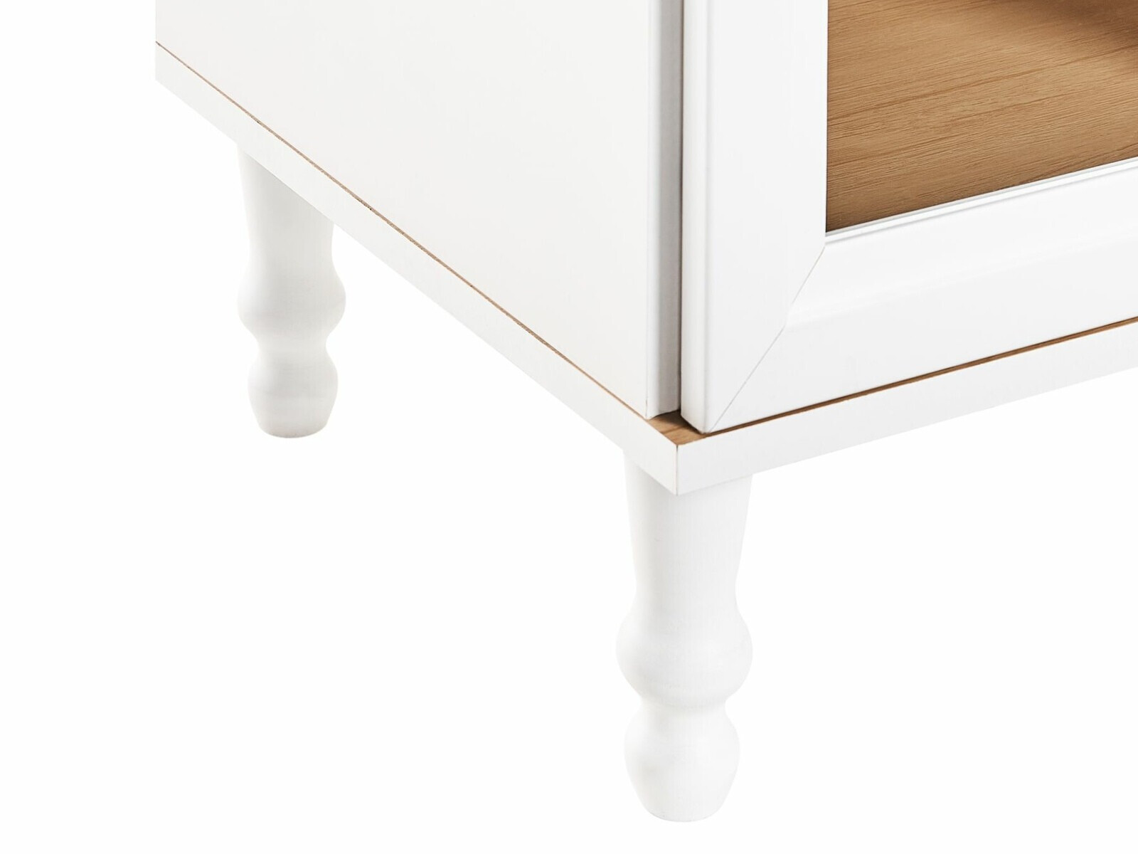 Етажерка Berwyn 2386 (Бял + Ярък дърво)