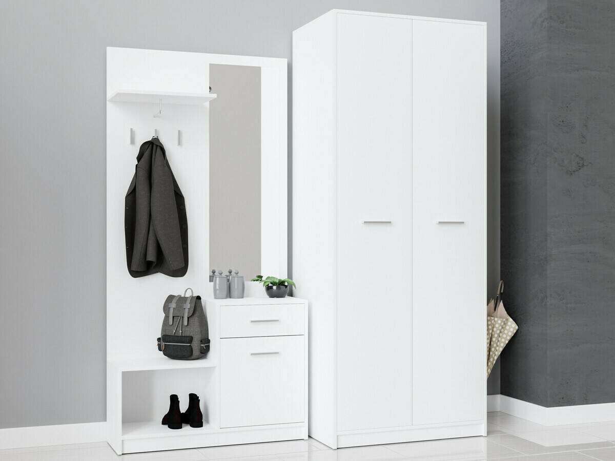 Комплект за антре Novsore 121 (Бял)