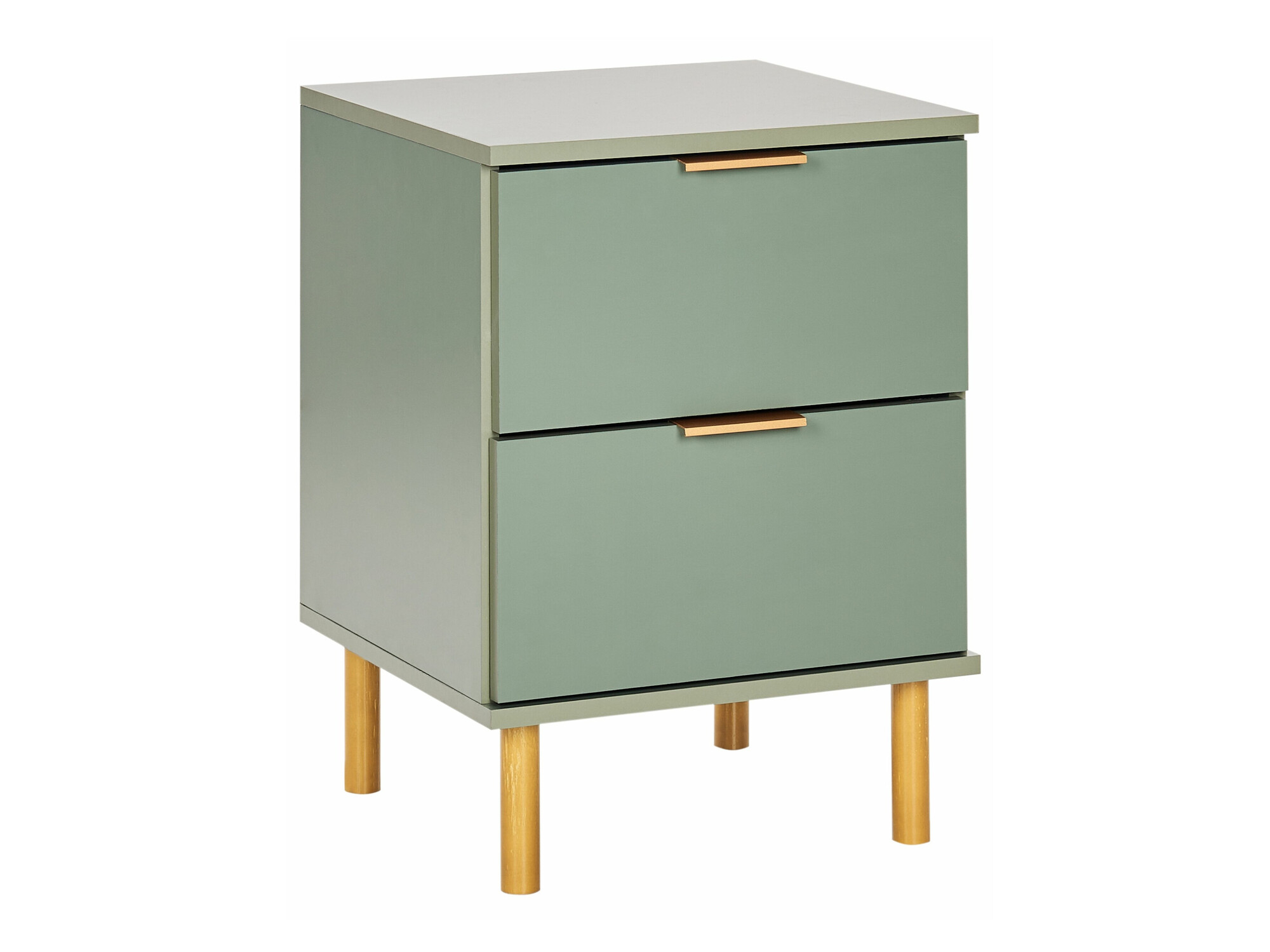 Нощно шкафче Berwyn 2384 (Зелен)