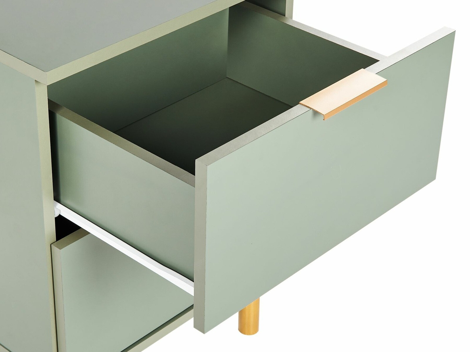 Нощно шкафче Berwyn 2384 (Зелен)