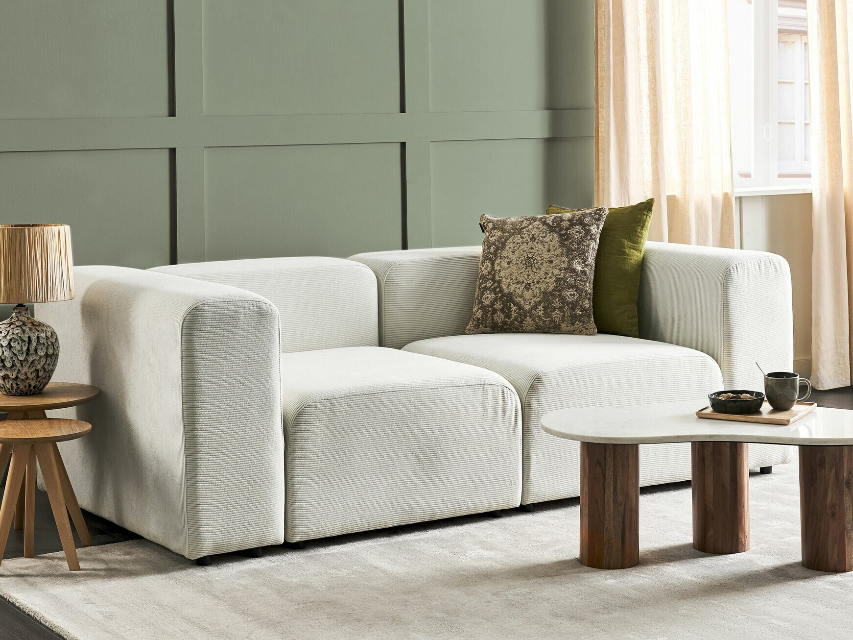 Модулен диван Balcoro 100 (Сметана)