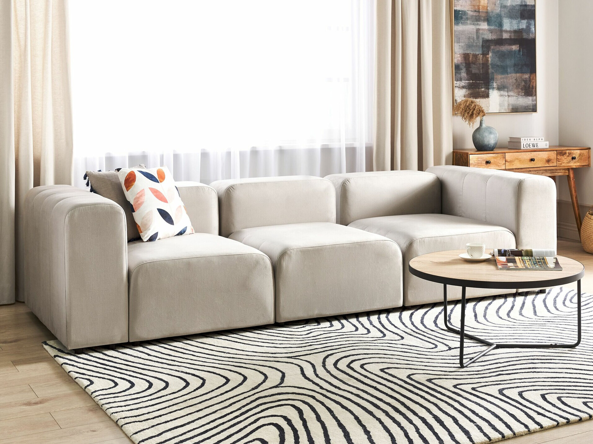 Модулен диван Balcoro 104 (Бежов)