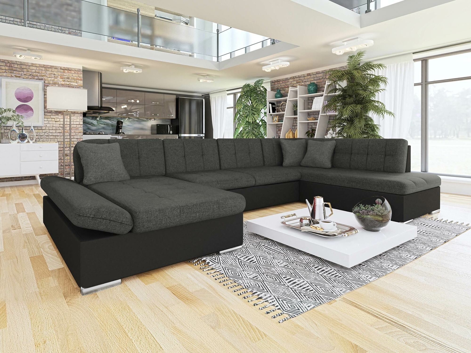 Ъглов диван Comfivo Tilia (Soft 011 + Lux 06 + Lux 05)