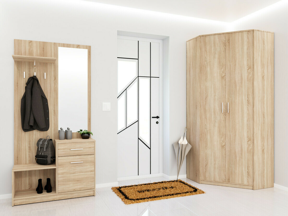 Комплект за антре Novsore 145 (Сонома дъб)