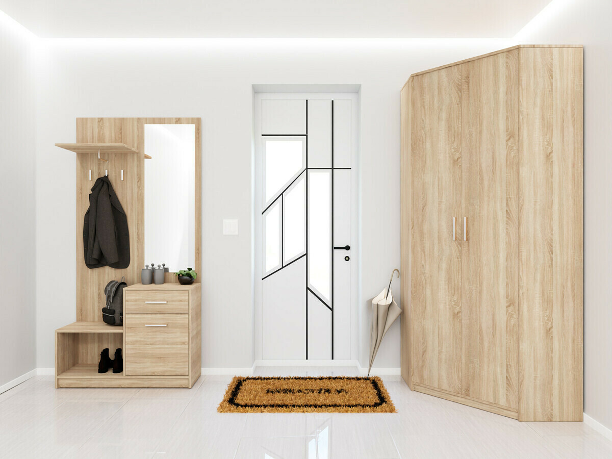 Комплект за антре Novsore 145 (Сонома дъб)