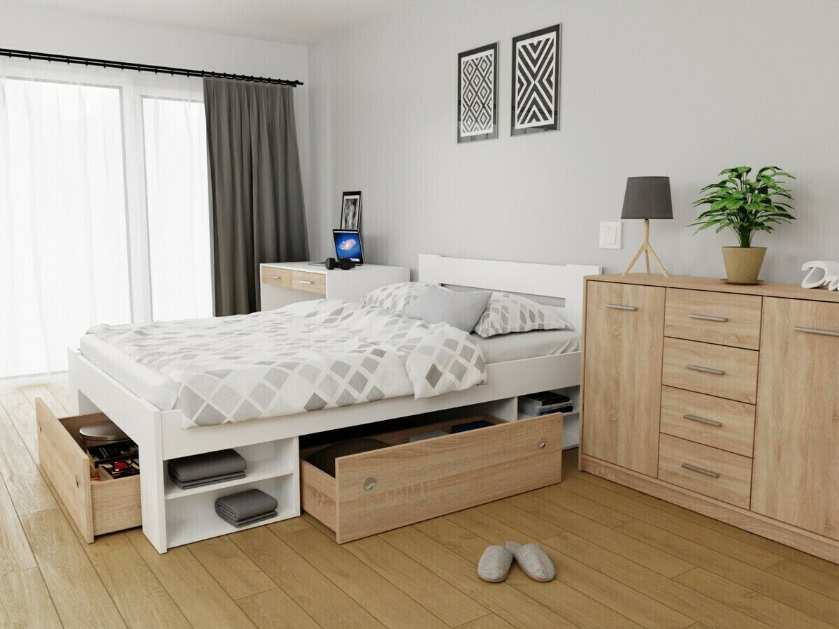 Легло Novsore 128 (Бял)