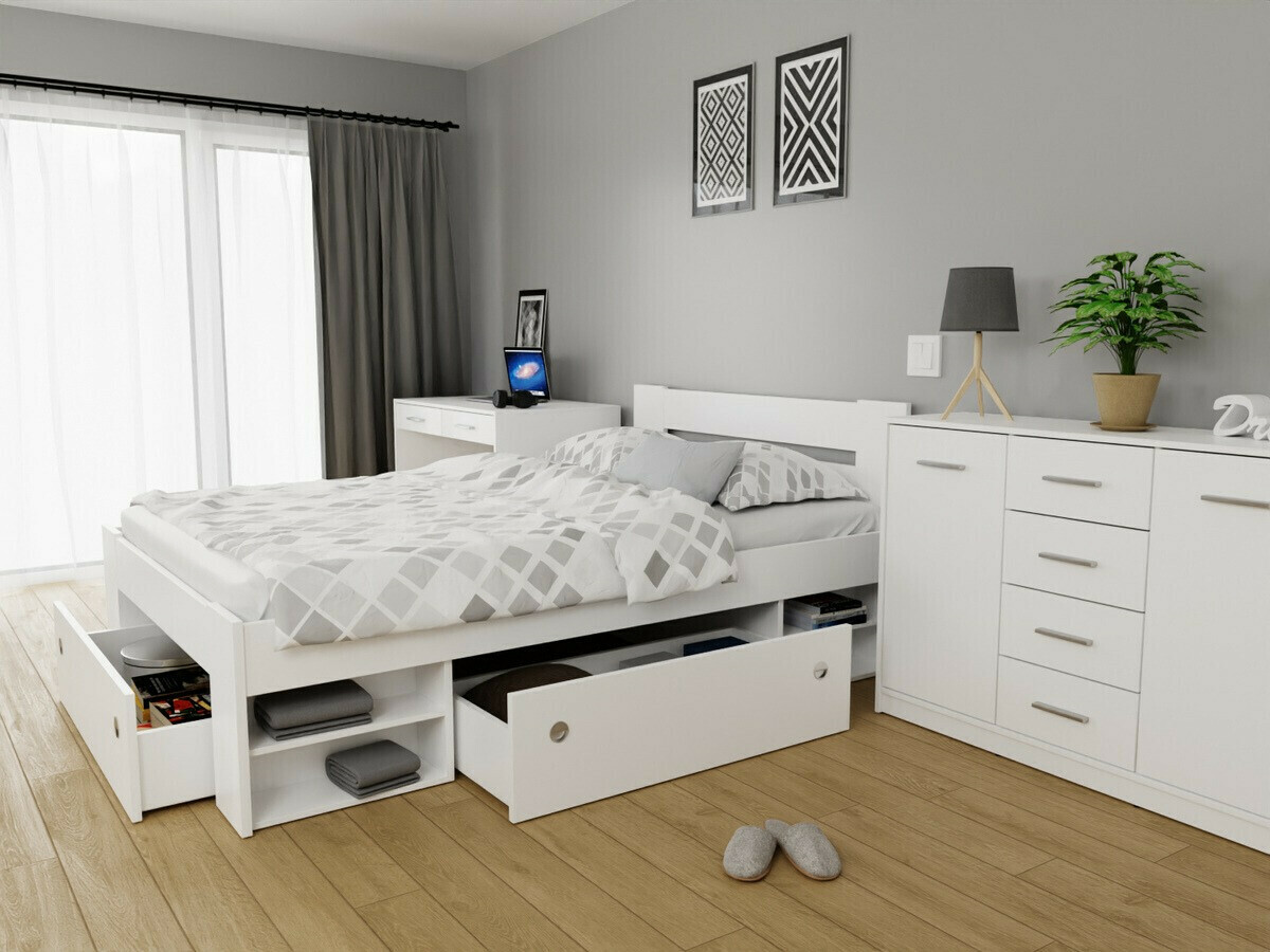 Легло Novsore 130 (Бял)