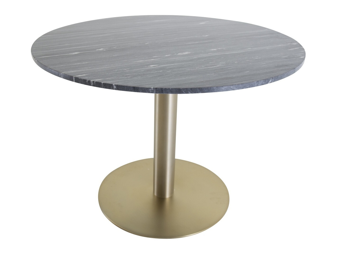 Маса Dallas 175 (Черен мрамор + Месинг)