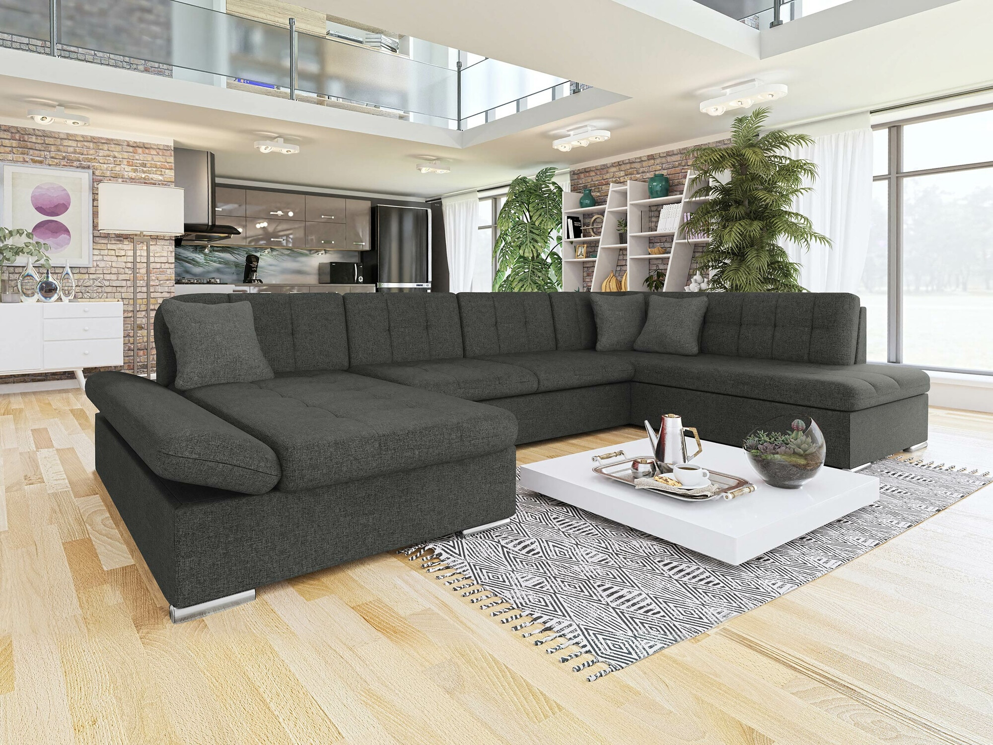 Ъглов диван Comfivo Tilia (Lux 06 + Lux 05)