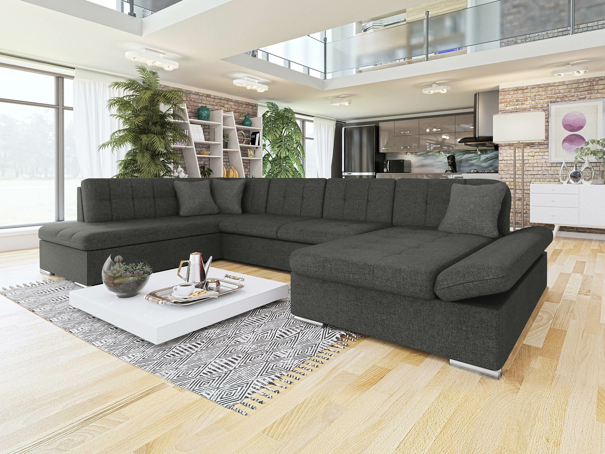 Ъглов диван Comfivo Tilia (Lux 06 + Lux 05)