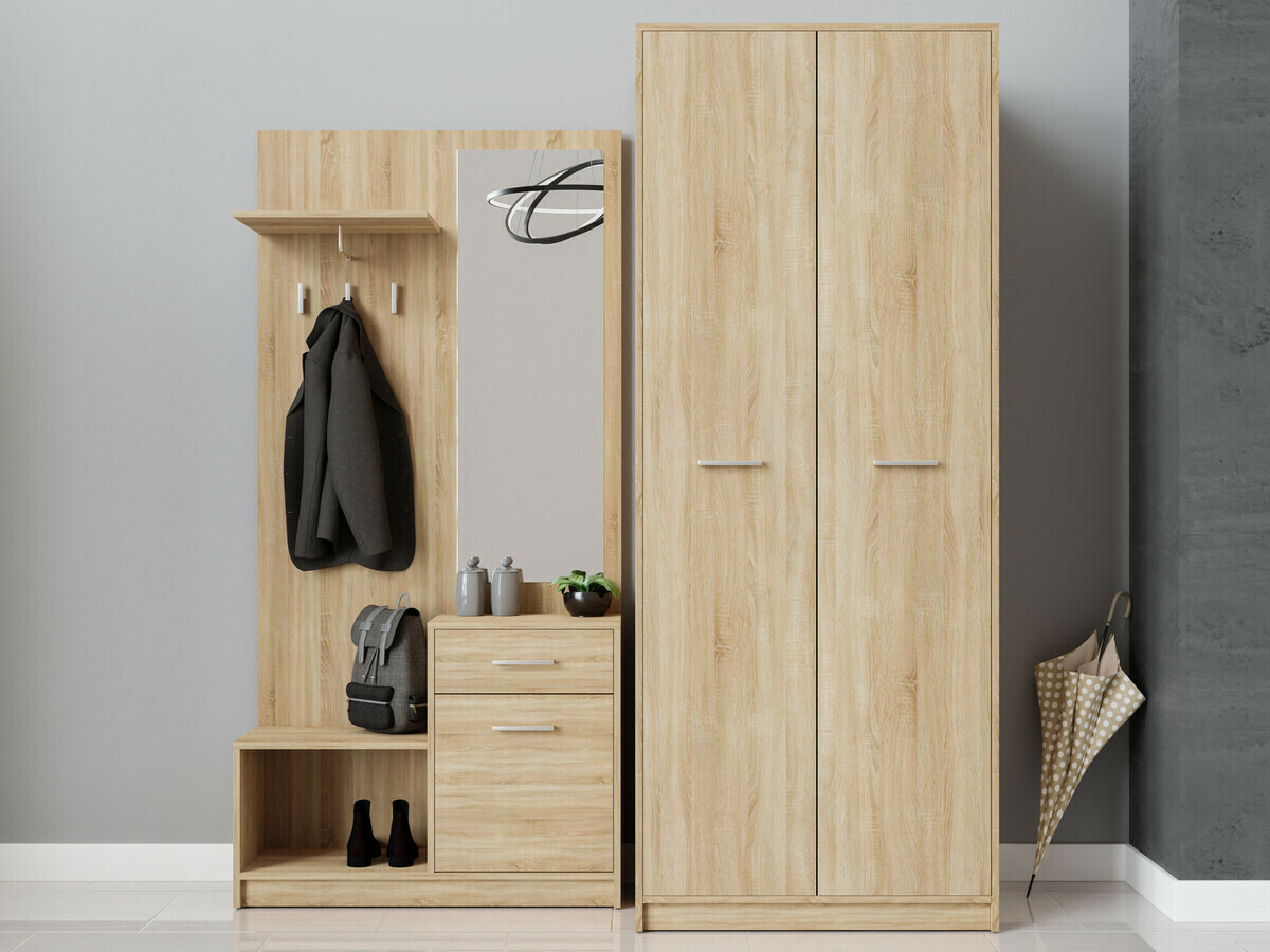 Комплект за антре Novsore 146 (Сонома дъб)