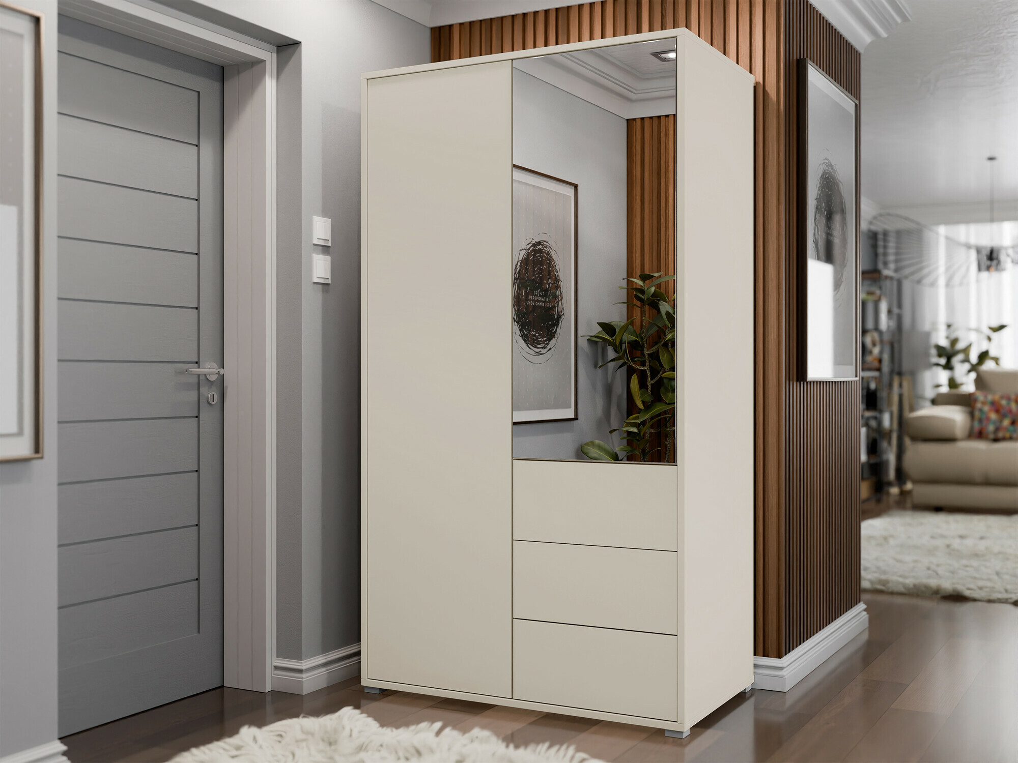 Гардероб Comfivo Fersoe 112 (Кашмир)