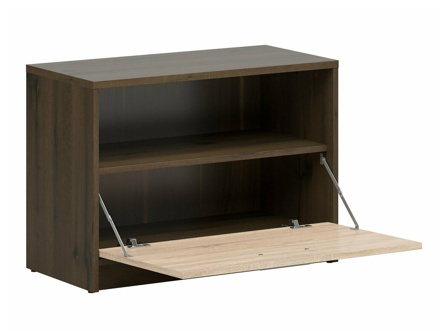 Шкаф за обувки Novsore 111 (Тъмен дъб + Сонома дъб)