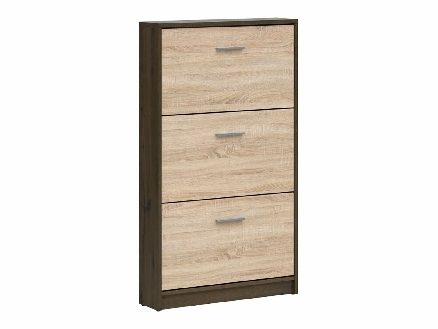 Шкаф за обувки Novsore 113 (Тъмен дъб + Сонома дъб)