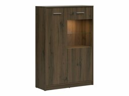 Етажерка Novsore 138 (Тъмен дъб)