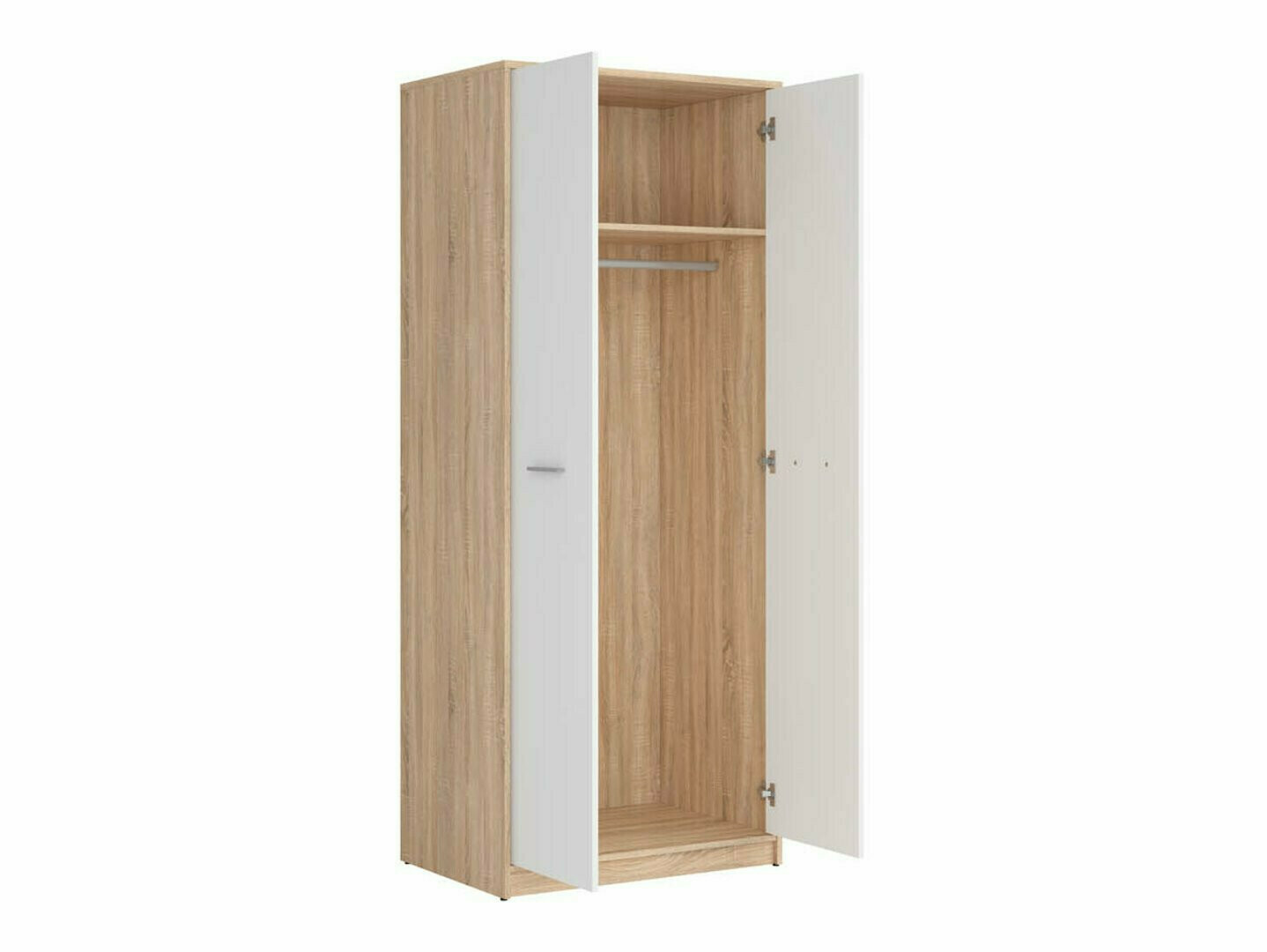 Комплект за домашен офис Novsore 153 (Сонома дъб + Бял)