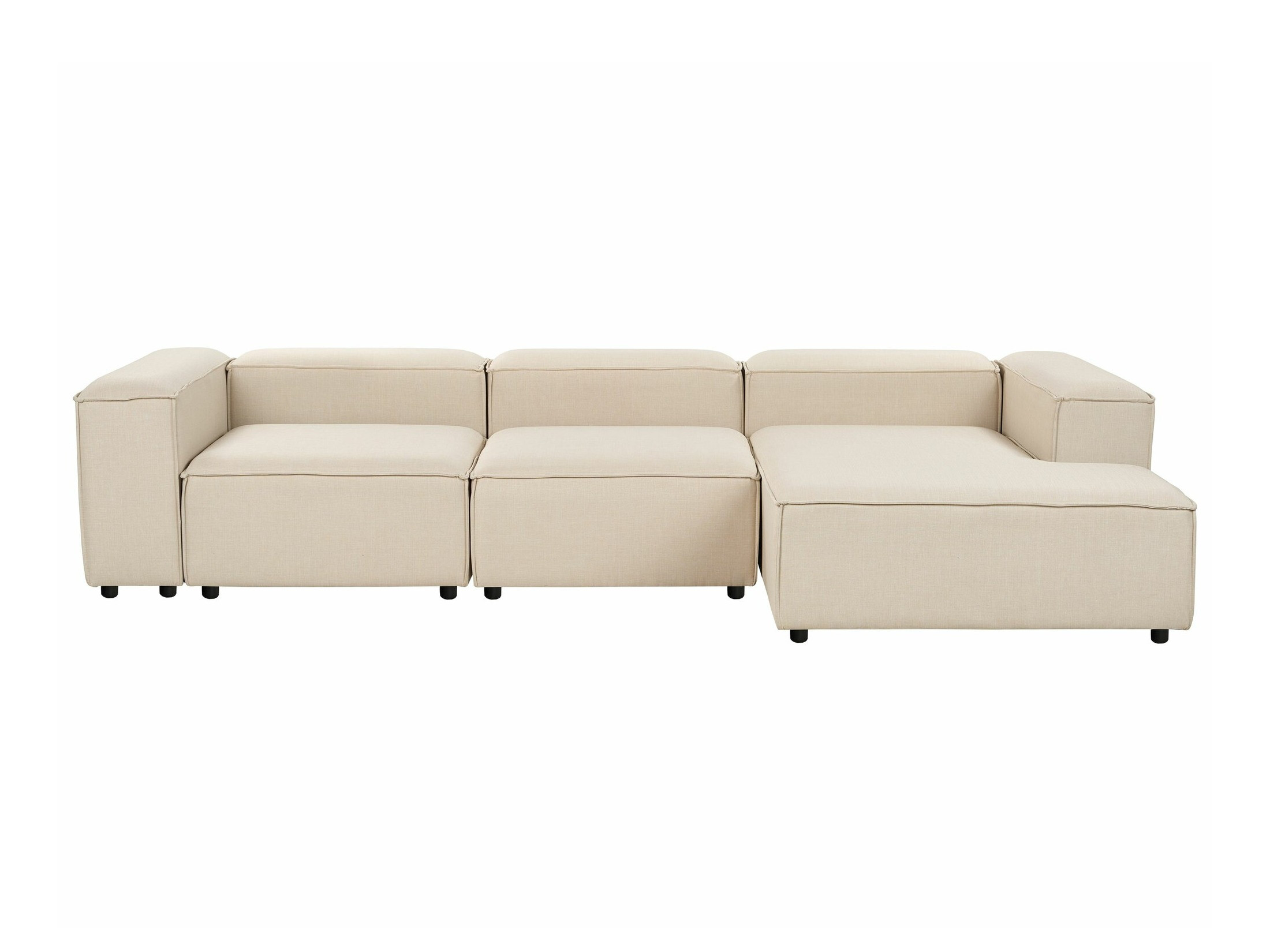 Модулен ъглов диван Serophi 106 (Бежов)