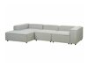 Модулен ъглов диван Serophi 106 (Сив)