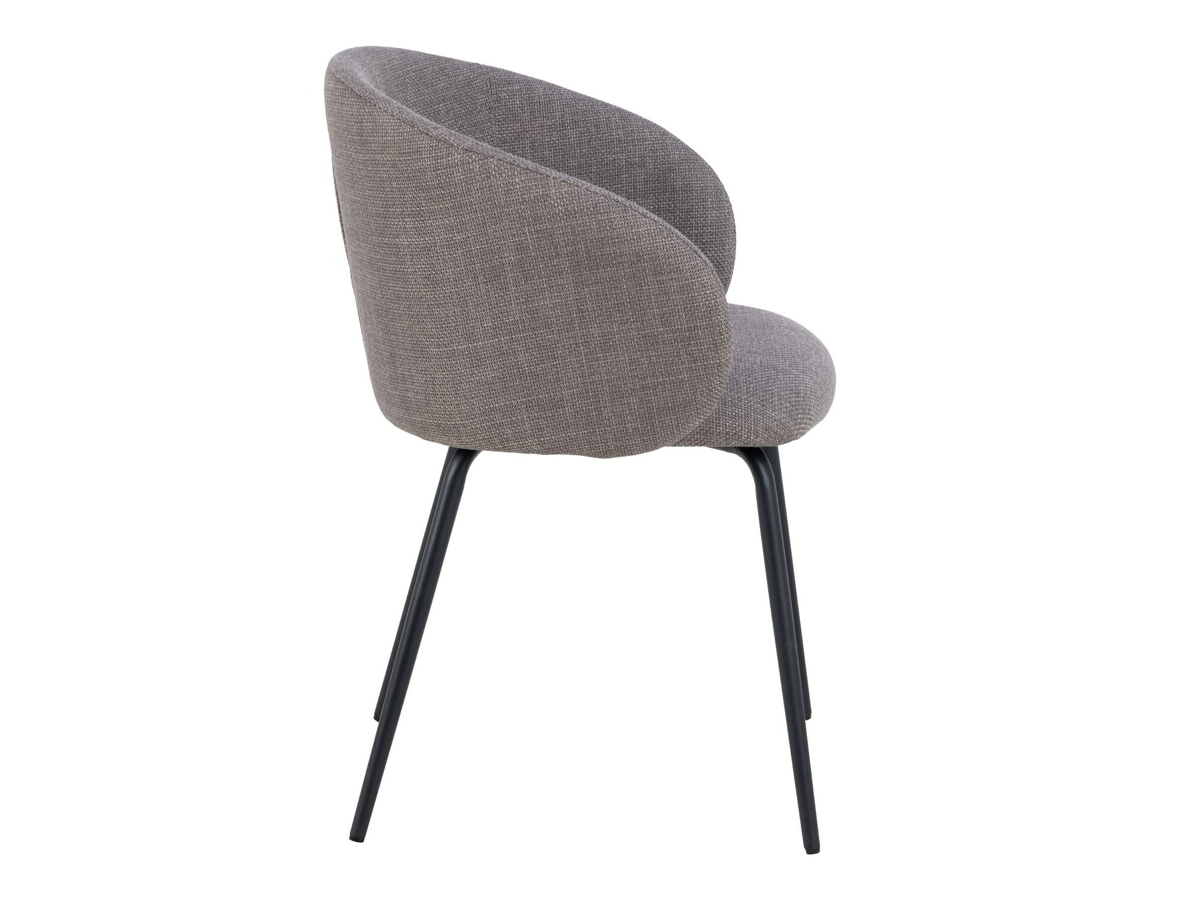 Стол Norsica 862 (Кафяв + Черен)