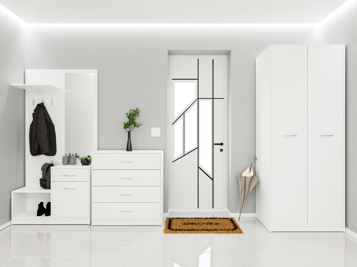 Комплект за антре Novsore 154 (Бял)