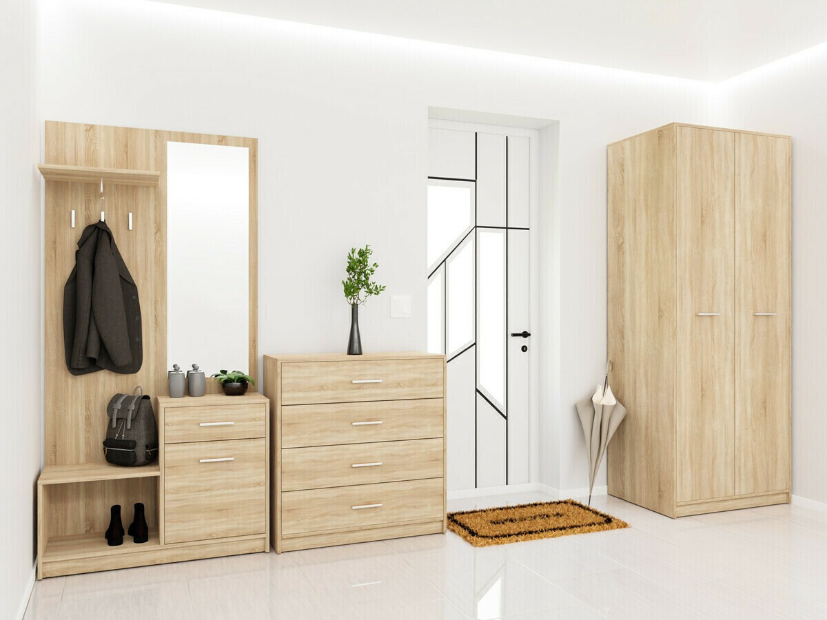 Комплект за антре Novsore 154 (Сонома дъб)