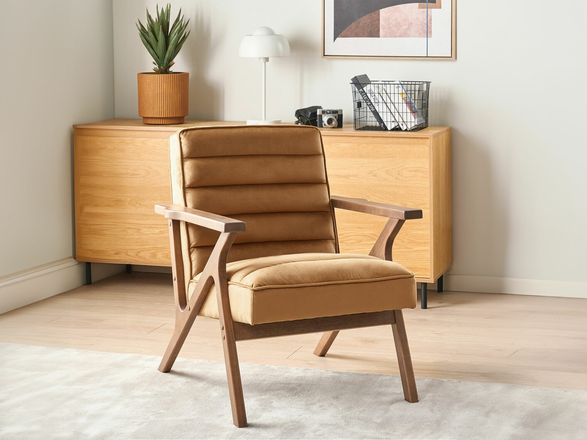 Фотьойл Berwyn 2351 (Кафяв)