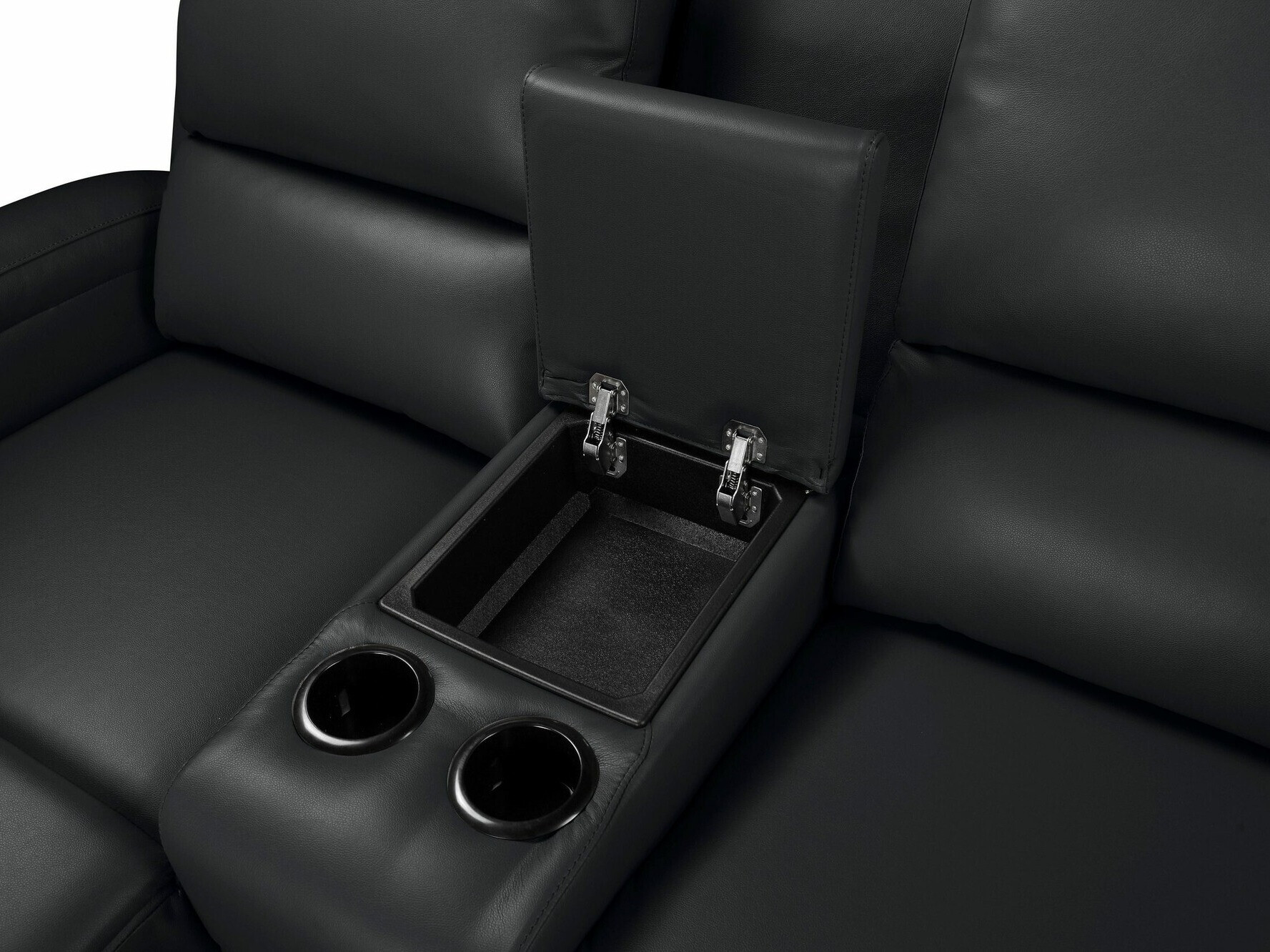 Ъглов реклайнер Denton 1368 (Черен)