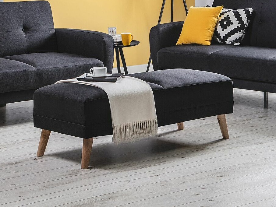 Тапицирана пейка Etlivi 100 (Черен)