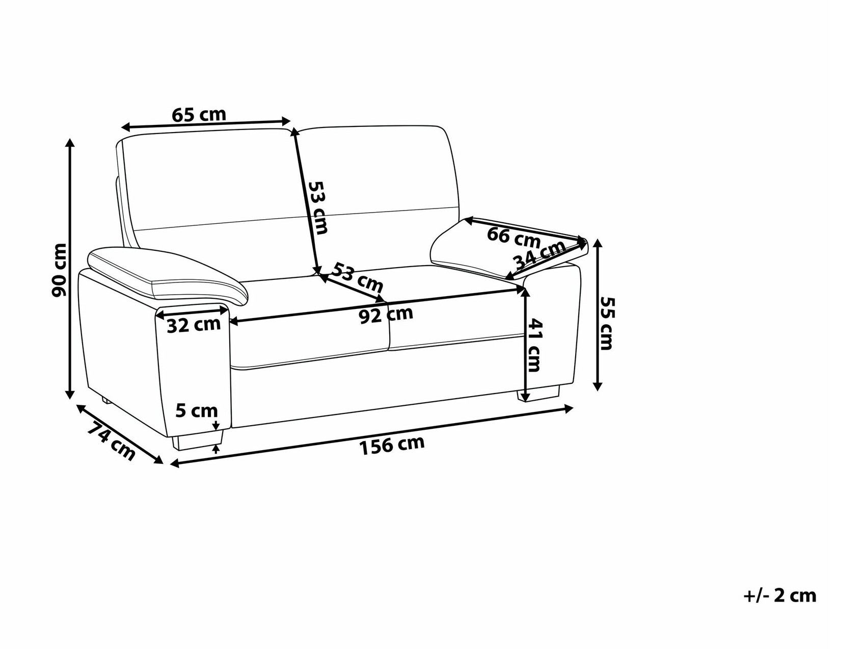 Диван Berwyn 1325 (Бежов)