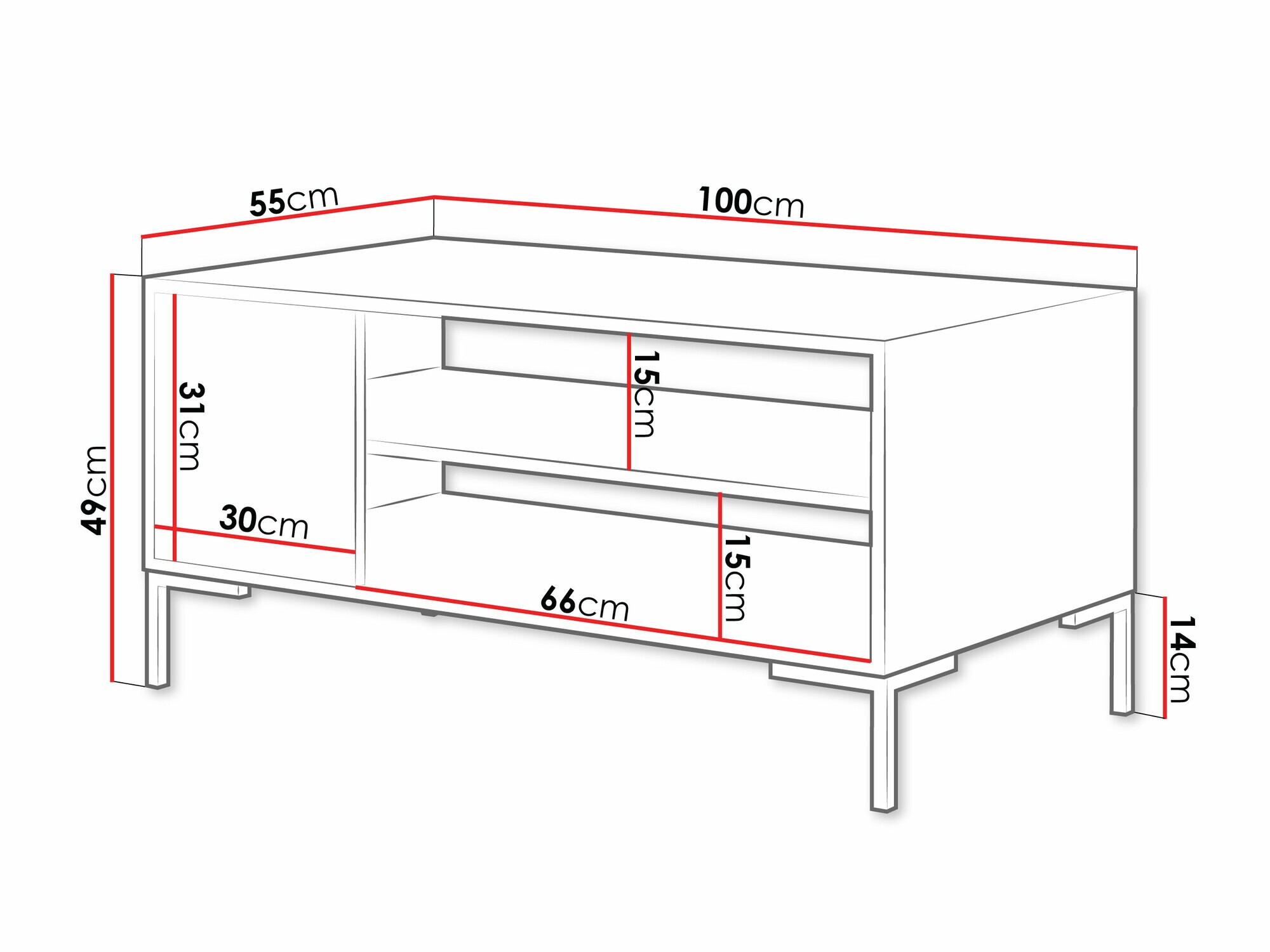 Масичка за кафе Fabula