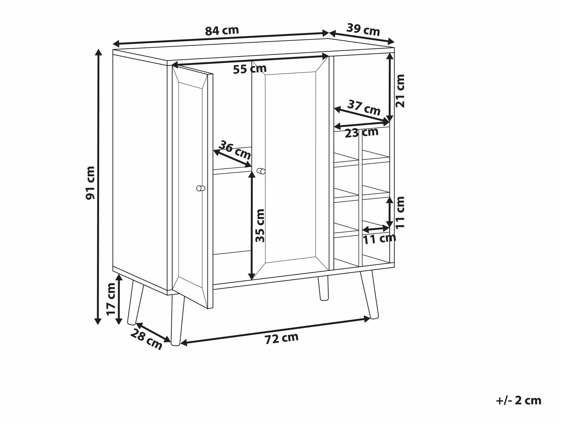 Шкаф Berwyn 2428