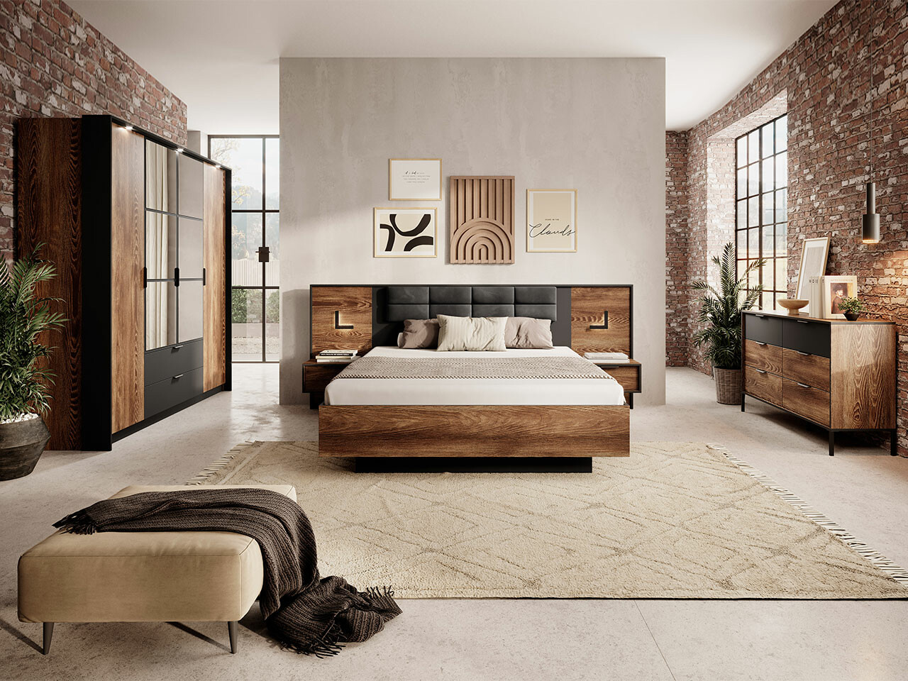 Комплект за спалня Flodale 106