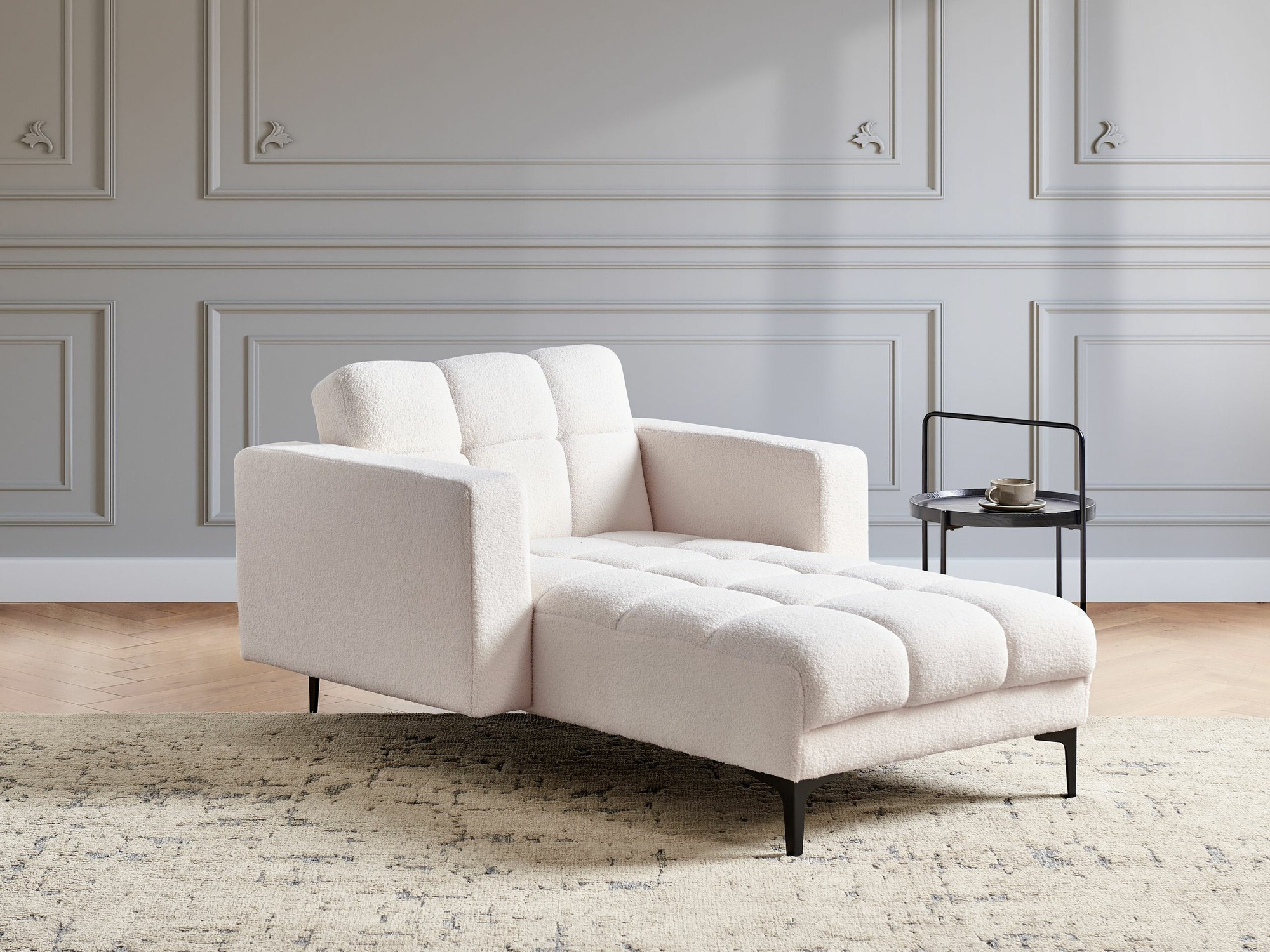 Кушетка Mormiru 100 (Бял)