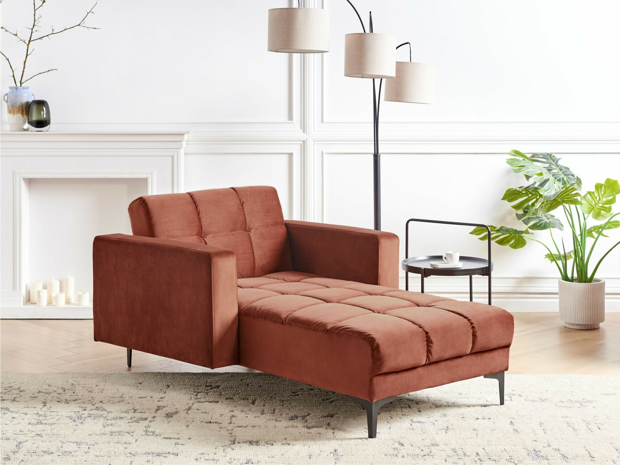 Кушетка Mormiru 100 (Червен)