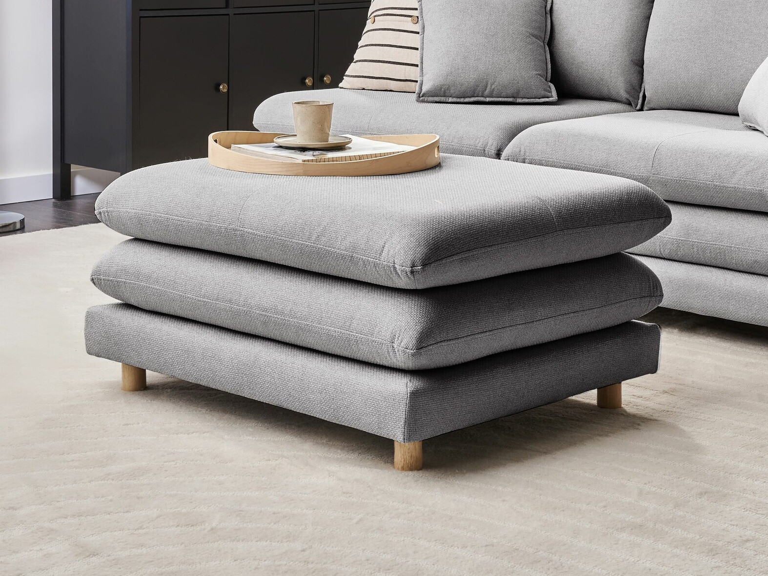 Табуретка Berwyn 2431 (Сив)