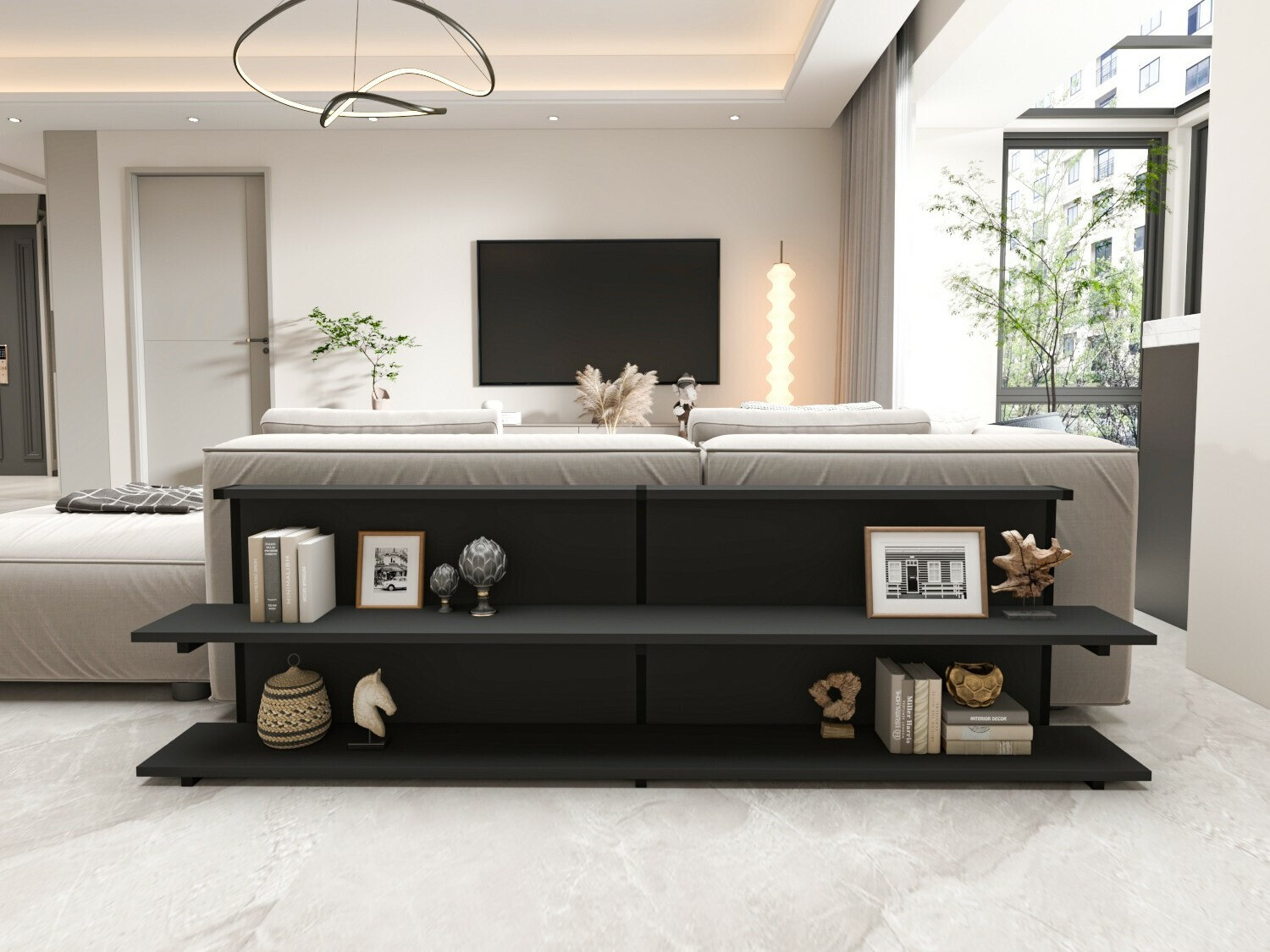 Етажерка Kailua 2367 (Антрацит)