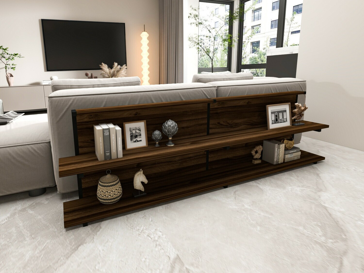 Етажерка Kailua 2367 (Орех)