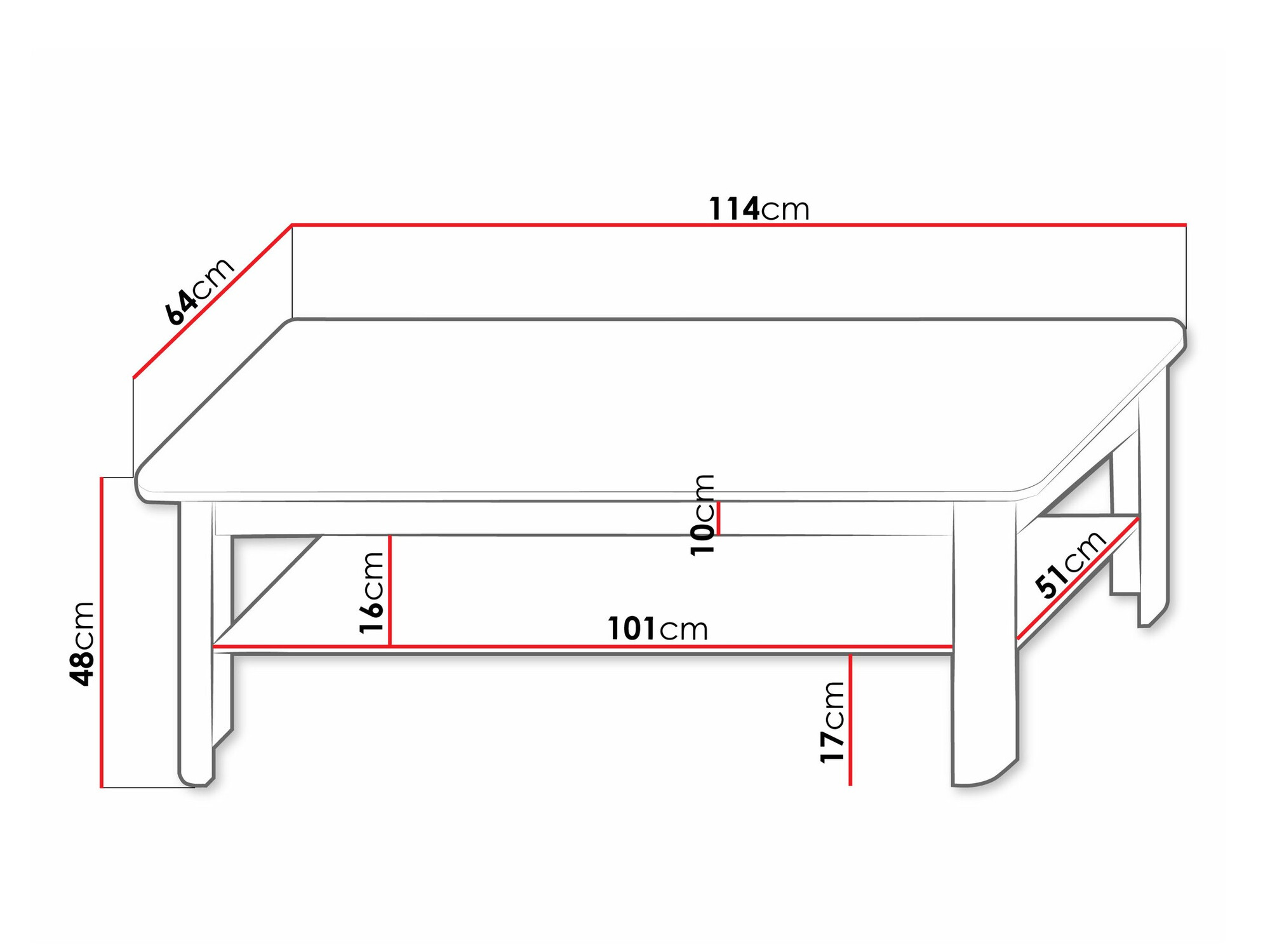 Масичка за кафе Melsali 106