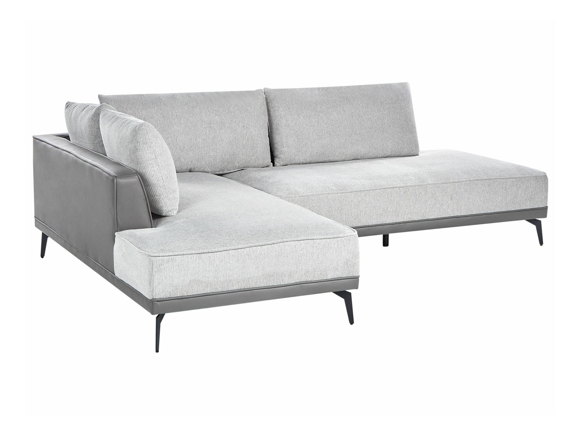 Модулен ъглов диван Berwyn 2326 (Светло сив)