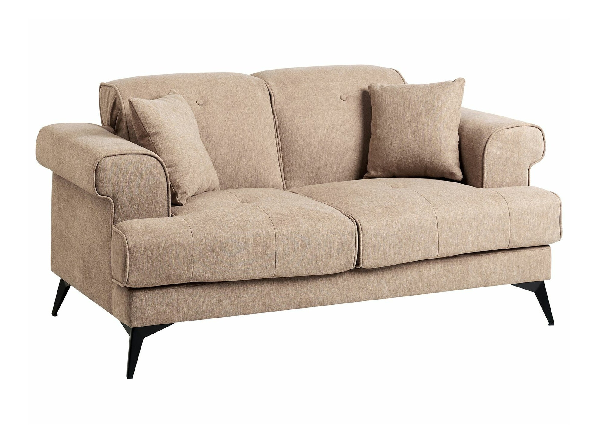 Комплект мека мебел Berwyn 2436 (Светлокафяво)