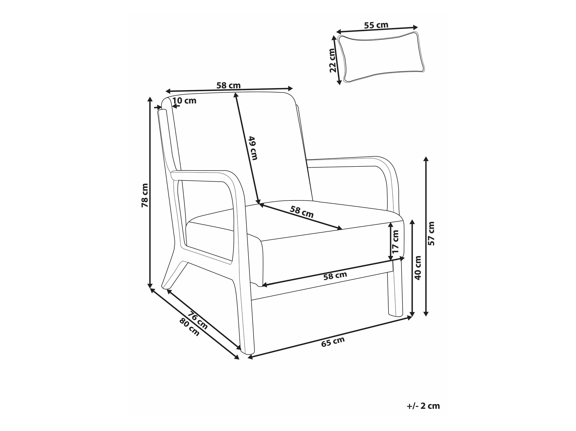 Фотьойл Berwyn 2442 (Бежов)