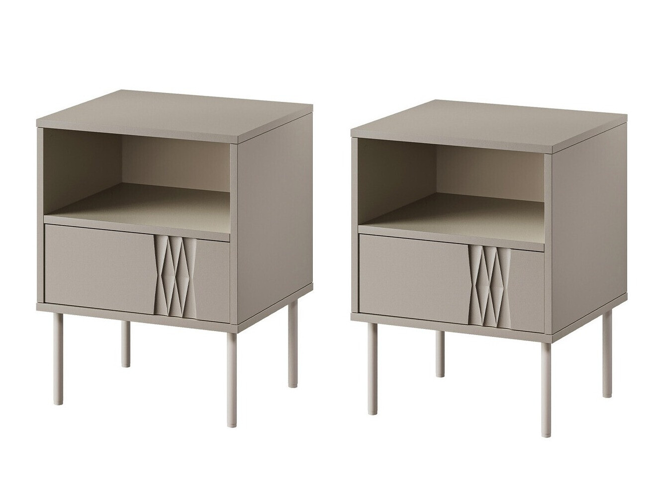 Комплект нощни шкафчета Tolete 106 (Бежов)