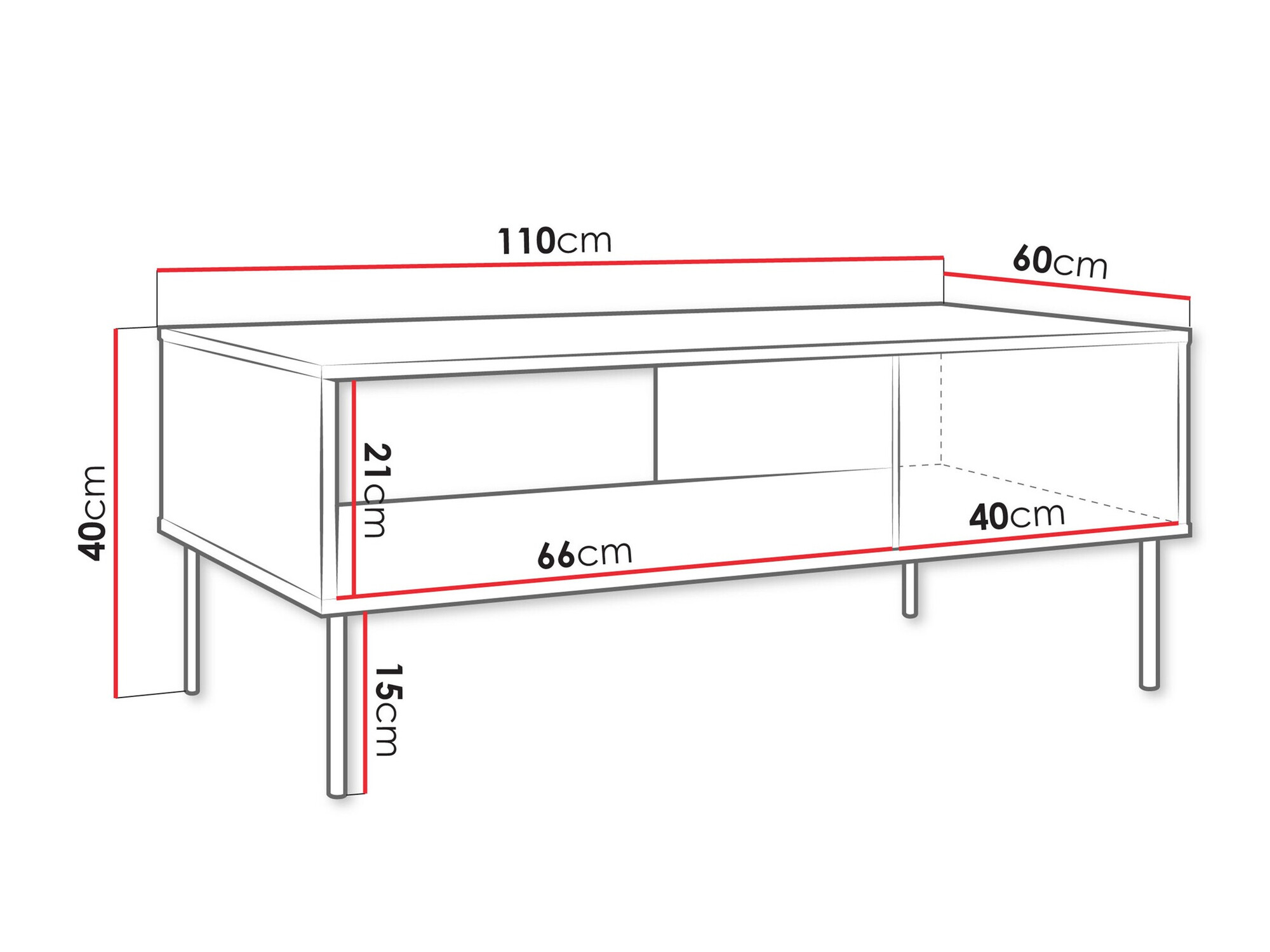 Масичка за кафе Tolete 103 (Бежов)