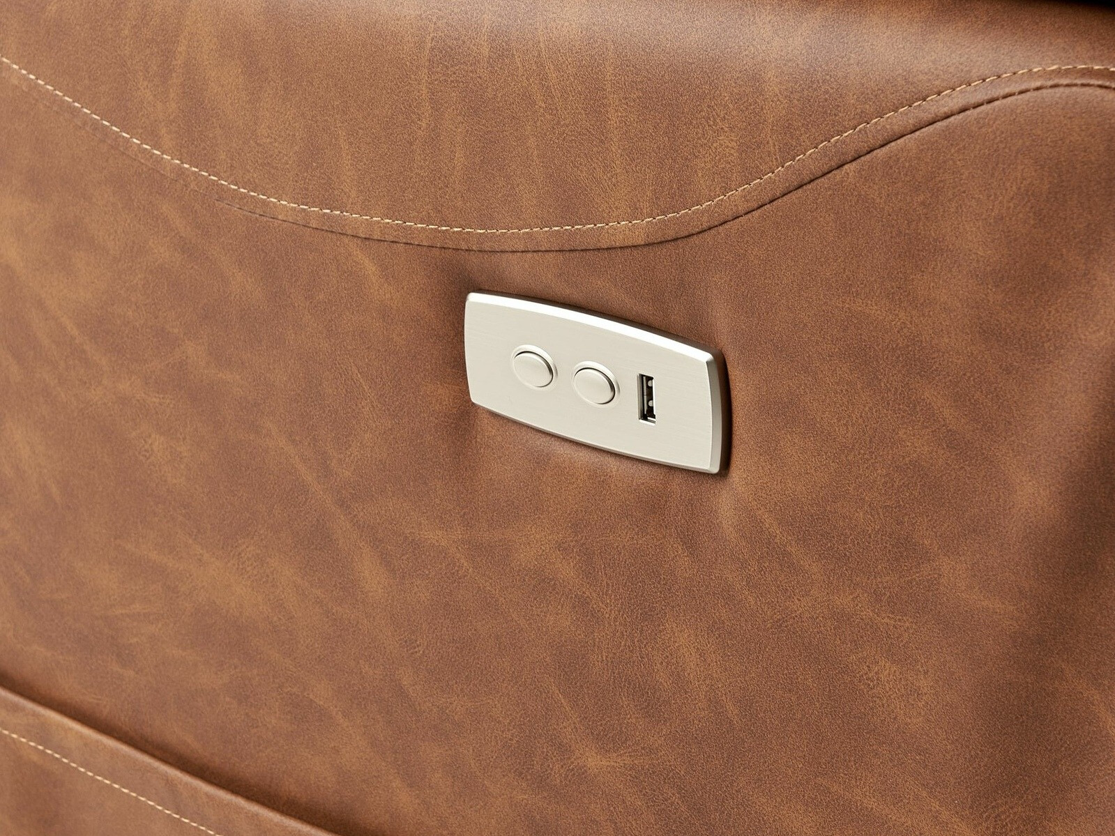 Реклайнер Berwyn 2444 (Кафяв)